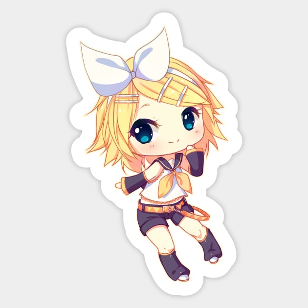 Kagamine Rin Sticker by Hyanna